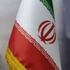 پرچم رومیزی ایران ریشه دار پایه سنگی ساتن تایوان / قیمت 130 تومن