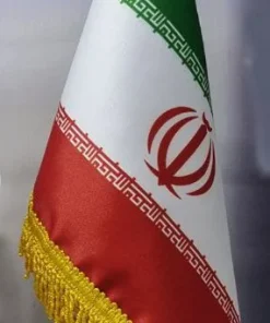 پرچم رومیزی ایران ریشه دار پایه سنگی ساتن تایوان / قیمت 130 تومن